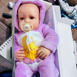 BRAND NEW 18 Inch ‘Reborn’ Doll in Care Bear Outfit